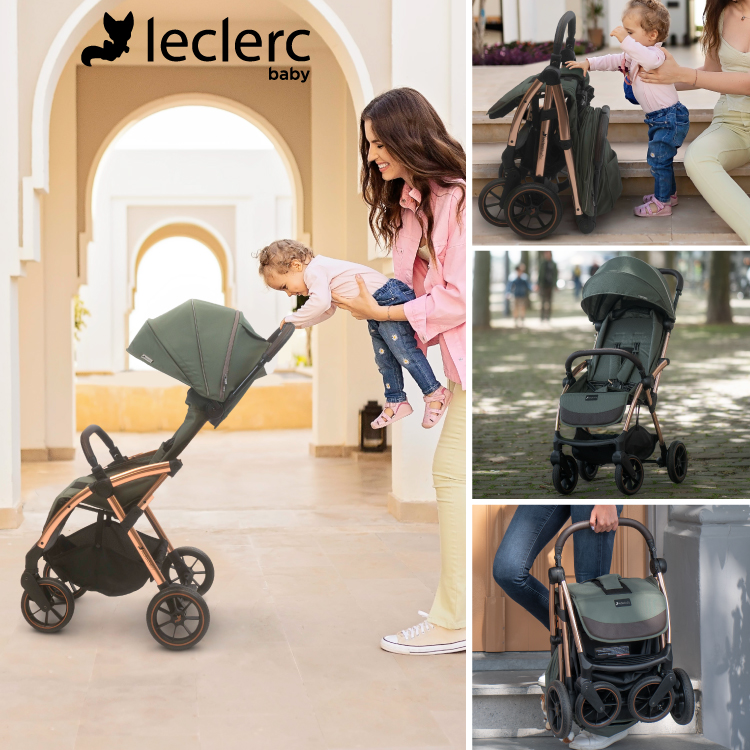 Carucior Leclerc Influencer XL Black Brown - 6