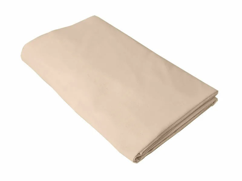 Cearceaf cappuccino cu elastic din bumbac 60x85 cm KidsDecor - 1