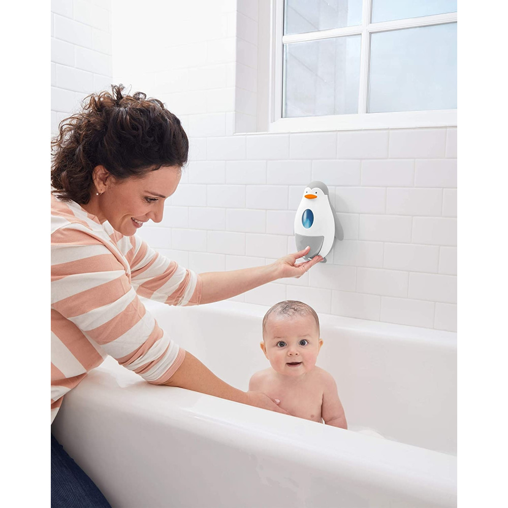 Dispenser de baie pentru sapun si gel Pinguin Skip Hop Articole imagine noua responsabilitatesociala.ro
