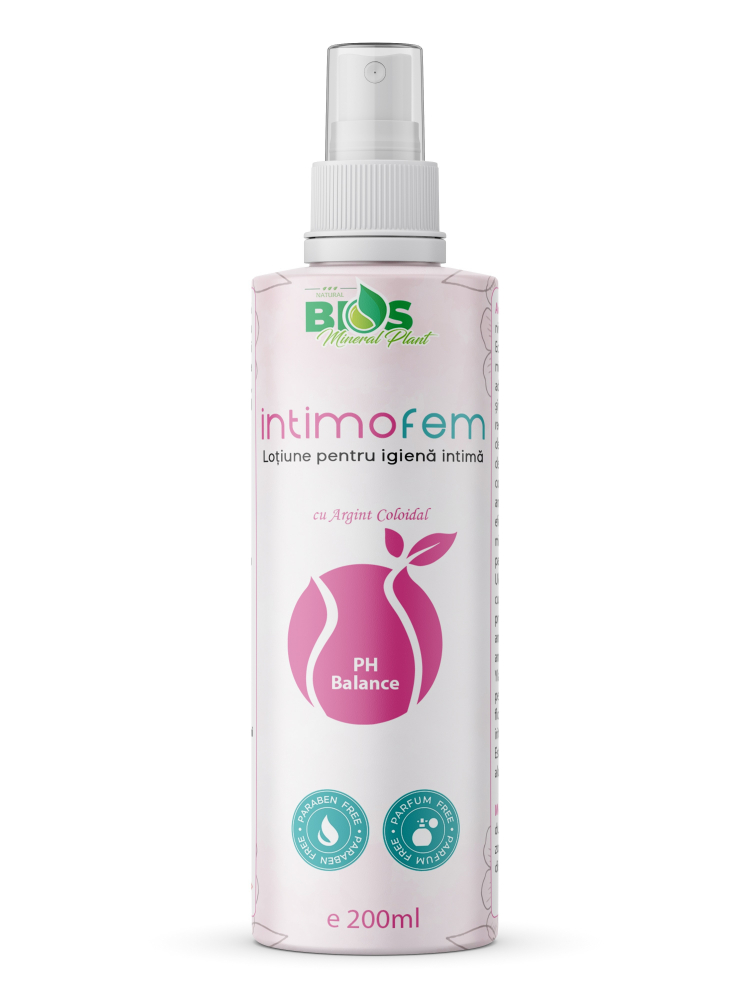 Lotiune pentru igiena intima Intimo Ferm 200ml Bios Mineral Plant