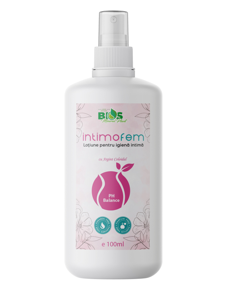 Lotiune pentru ingiena intima Intimo Ferm 100ml Bios Mineral Plant