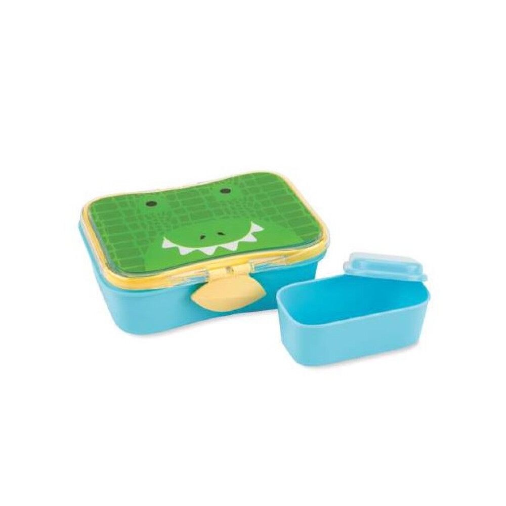 Kit pentru pranz Zoo Crocodil Skip Hop Alimentatie imagine noua responsabilitatesociala.ro