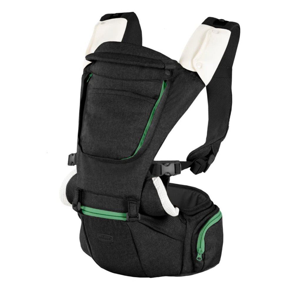 Marsupiu ergonomic multifunctional Chicco Hip Seat cu suport pentru sold PirateBlack negru 0 luni+ CHICCO La Plimbare