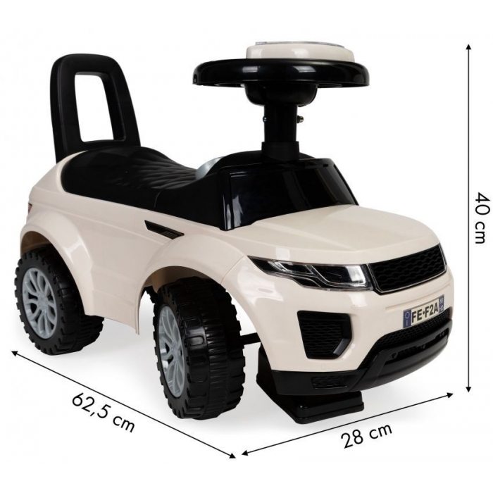 Masinuta de impins Ecotoys 613W alb - 2 | YEO