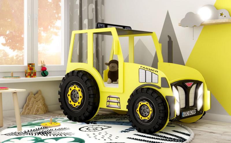 Patut tineret Plastiko tractor galben 180×90 180x90 imagine noua responsabilitatesociala.ro