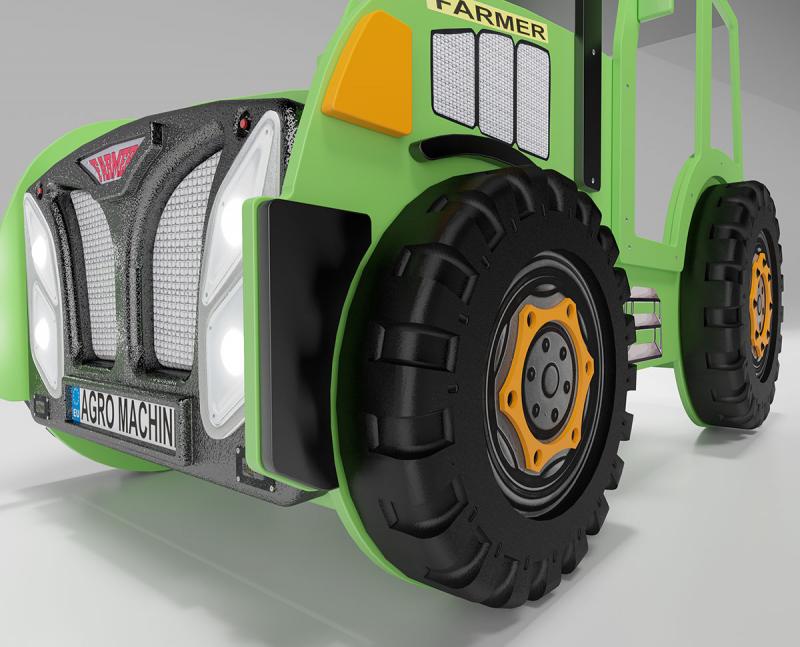 Patut tineret Plastiko tractor verde 180×90 180x90 imagine noua responsabilitatesociala.ro