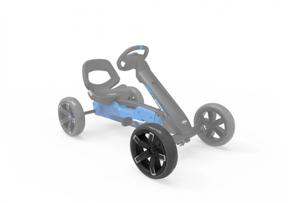 Roata fata Kart Reppy Roadster neagra 10×2,5 10x25 imagine noua responsabilitatesociala.ro