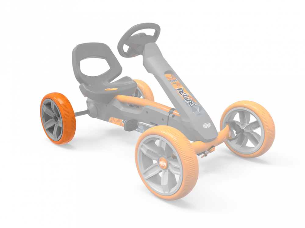 Roata spate Kart Reppy gri-orange 10×2,5 10x25