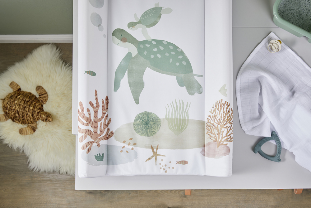 Saltea de infasat Soft 70x50 cm Sea life Rotho-babydesign - 3 | YEO