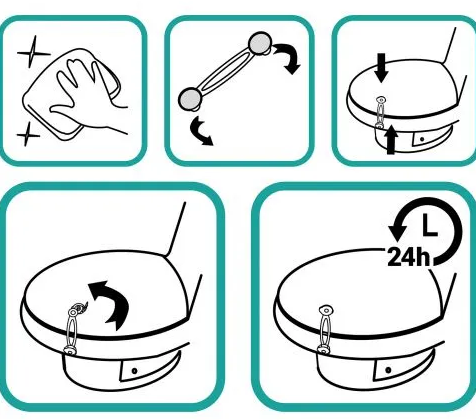 Set 2 blocatori flexibili pentru usisertare Zopa - 1 | YEO