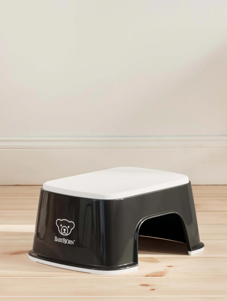 Treapta inaltator pentru baie Step Stool Black White BabyBjorn - 3 | YEO