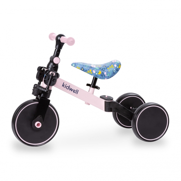 Tricicleta cu pedale 3 in 1 Kidwell Pico Flower copii imagine noua responsabilitatesociala.ro