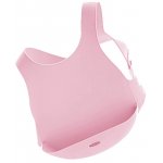Baveta Flexi Bib Minikoioi 100% premium silicone pinky pink