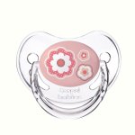 Suzeta Canpol ortodontica de silicon 6-18 luni newborn baby 22/566 Pink