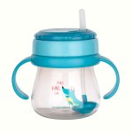 Cana inovativa cu pai si plutitor Flip-Top Canpol Babies 250 ml 56/517 blue
