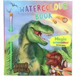 Carte de colorat cu apa Dino World Depesche