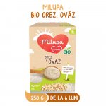 Cereale Bio fara lapte Orez si Ovaz 250g 6luni+ Milupa