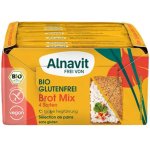 Cutie cu 4 tipuri de paine fara gluten bio 500g Alnavit
