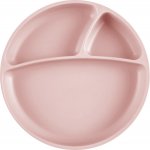 Farfurie compartimentata Minikoioi 100% premium silicone pinky pink