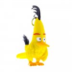 Breloc figurina plastic cu agatatoare Angry Birds Chuck