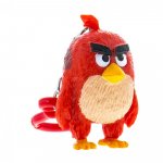 Breloc figurina plastic cu agatatoare Angry Birds Red