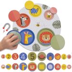 Joc magnetic Puzzle Peek-A-Boo Taf Toys
