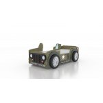 Pat tineret MDF Plastiko Jepp Military 190x90