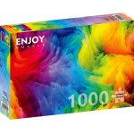 Puzzle 1000 piese Enjoy - Colorful Dreams + folii pentru lipit puzzle Enjoy 5470