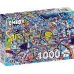 Puzzle 1000 piese Enjoy  Curve Tensions Enjoy1668