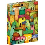 Puzzle 1000 piese Enjoy Joyful Houses
