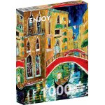 Puzzle 1000 piese Enjoy  Perfect Venice + folii pentru lipit puzzle Enjoy 5440