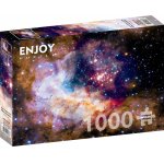 Puzzle 1000 piese Enjoy  Star Cluster in the Milky Way Galaxy + folii pentru lipit puzzle Enjoy 5473