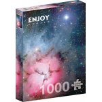 Puzzle 1000 piese Enjoy  The Trifid Nebula + folii pentru lipit puzzle Enjoy 5479