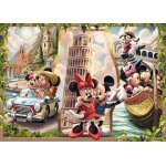Puzzle 1000 piese Ravensburger  Mickey Si Minnie In Vacanta Ravensburger 16505