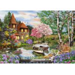 Puzzle 1000 piese Schmidt  House on the lake Schmidt 58985