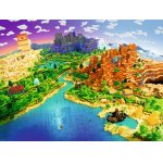 Puzzle 1500 piese Ravensburger Lumea Minecraft