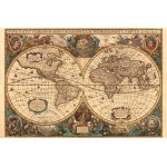 Puzzle Ravensburger  Harta Antica A Lumii  5000 piese  17411