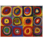 Puzzle Ravensburger  Vassily Kandinsky Squares With Concentric Rings 1500 piese