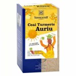 Ceai plic turmeric auriu 18 buc Sonnentor Eco