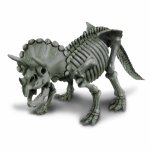 Set educativ Sapa si descopera dinozauri Triceratops
