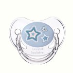 Suzeta ortodontica din silicon Canpol Babies +18 luni 1 BC newborn baby hearts 22/567 Blue