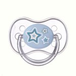 Suzeta simetrica din silicon Canpol Babies 0-6M newborn baby cu capac 22/580-cap