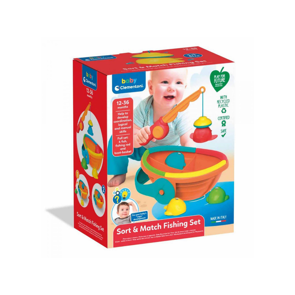 Set de joaca Baby Clementoni logica La pescuit