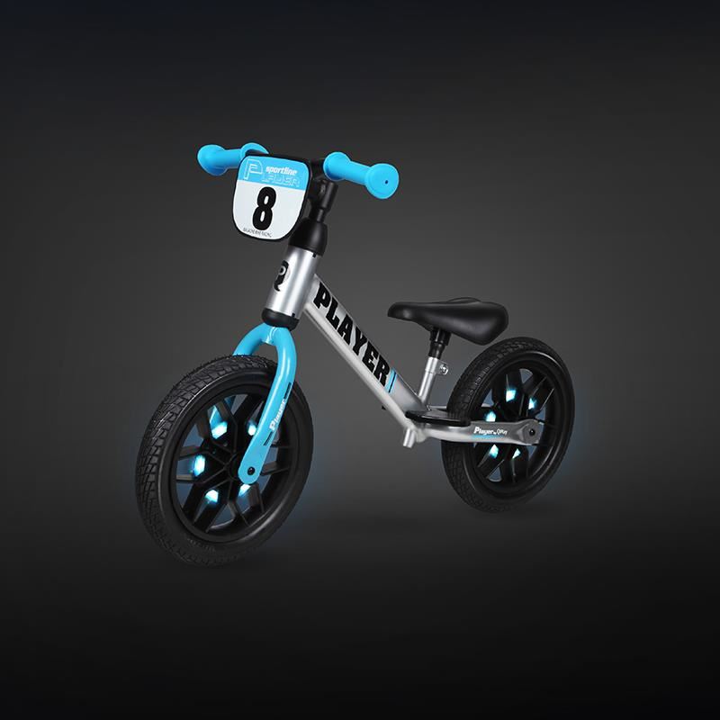 Balance bike Qplay Player Albastru - 2 | YEO