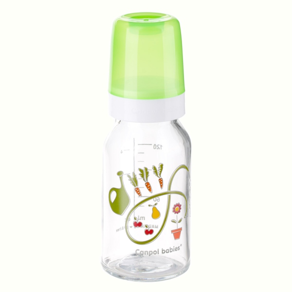 Biberon sticla Canpol Babies cu design 120 ml 42202