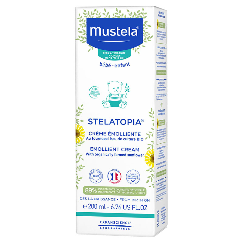 Crema emolienta pentru piele atopica Stelatopia Mustela 200 ml