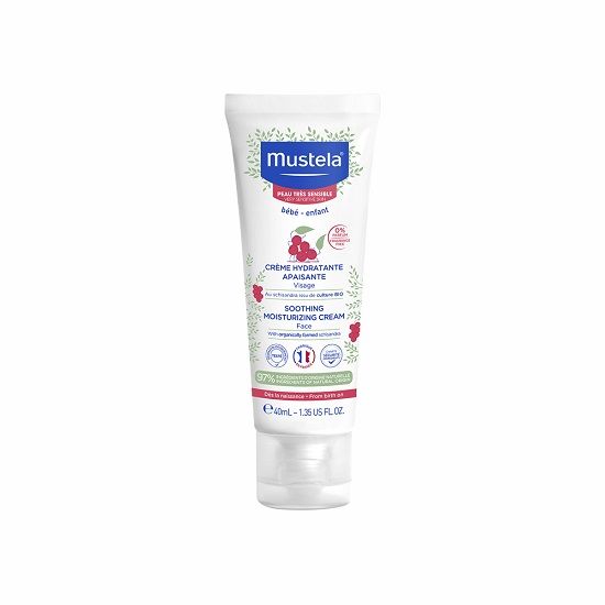 Crema hidratanta calmanta piele sensibila Mustela +0 luni 40 ml calmanta imagine noua responsabilitatesociala.ro