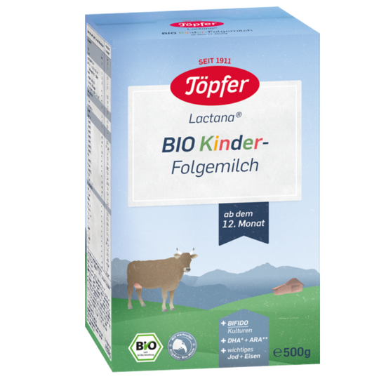 Formula de lapte praf Bio Kinder Topfer +12 luni 500 gr