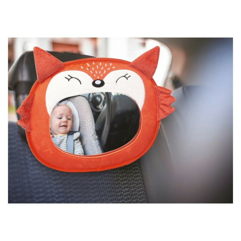 Oglinda auto FreeON supraveghere bebelusi Fox Orange Accesorii imagine noua responsabilitatesociala.ro