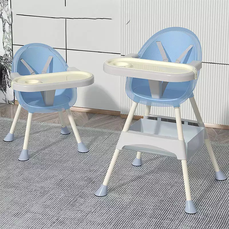 Scaun de masa Little Mom New Fashion Dinning Chair Blue - 1 | YEO